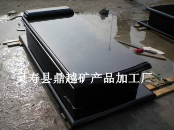河北黑異形花崗巖墓碑定做 型號齊全 款式多種量大價格優惠