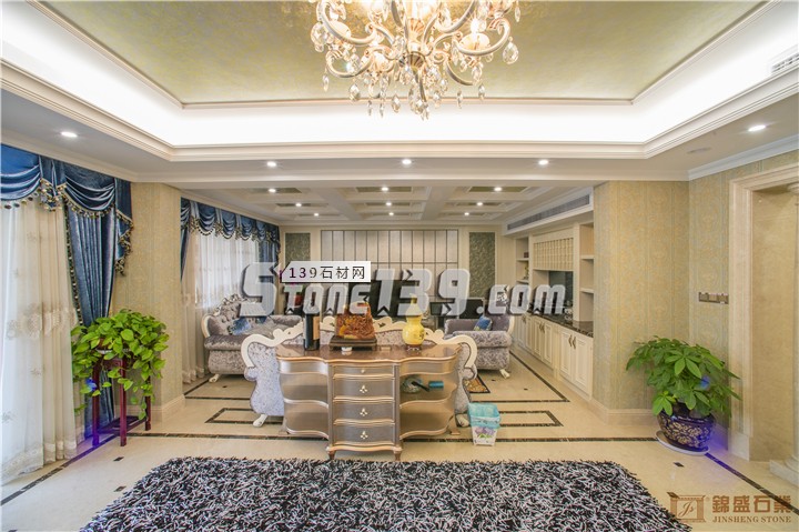 錦盛石業(yè)工程案例之臺(tái)州楊家山一號(hào)石材別墅