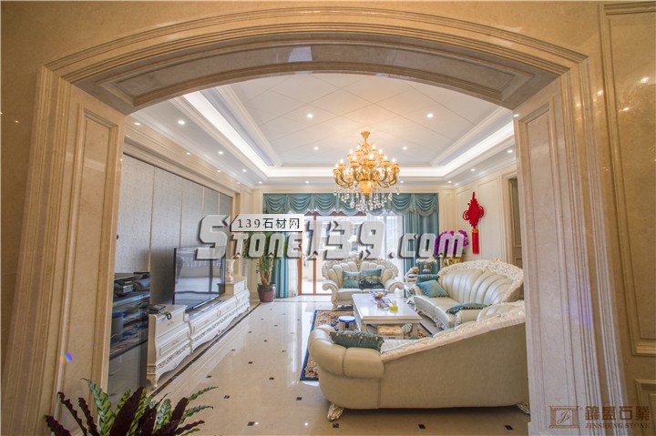 錦盛石業(yè)工程案例之臺(tái)州楊家山一號(hào)石材別墅