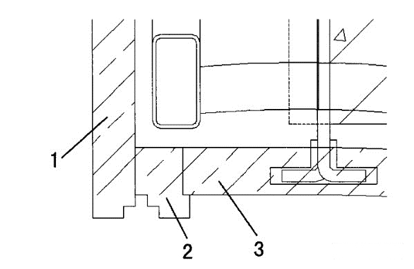 一種三維扭曲異形旋轉樓梯節點石材拼接結構