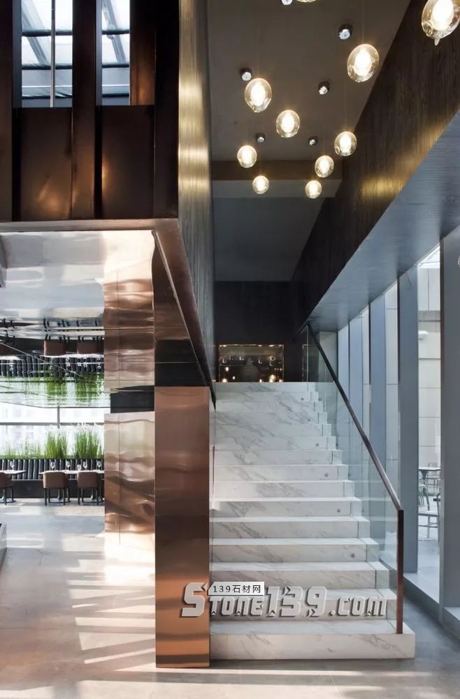2018年最流行的大理石樓梯、過道、拼花應用分享
