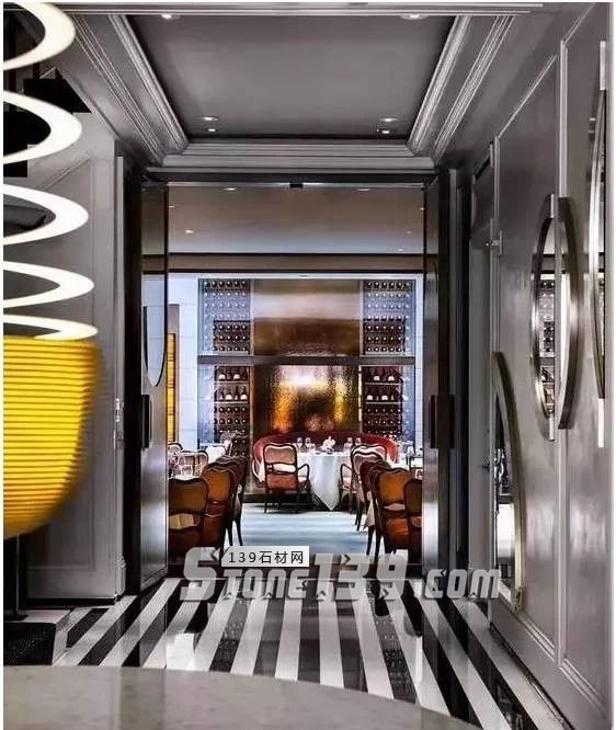 黑與白，經(jīng)典的石材拼接藝術(shù)