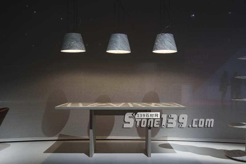 意大利石材展會上的那些大理石藝術品