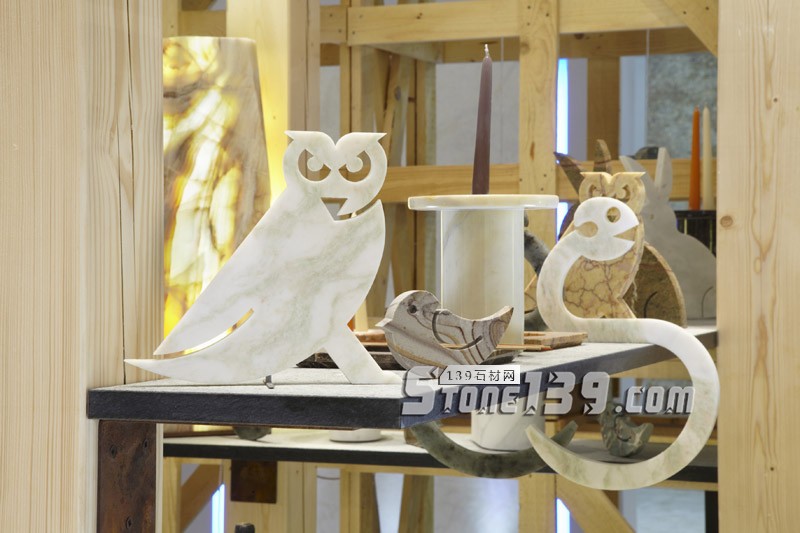 意大利石材展會上的那些大理石藝術品