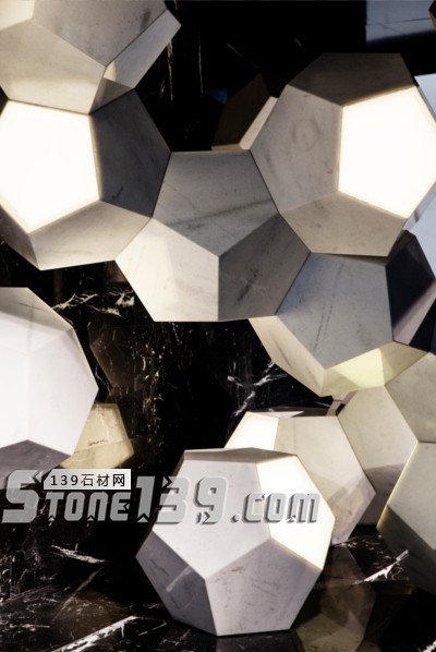 意大利石材展會上的那些大理石藝術品