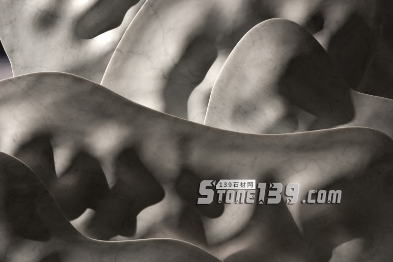 意大利石材展會上的那些大理石藝術品