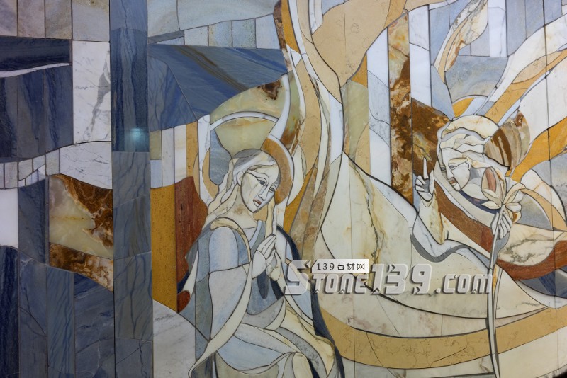 意大利石材展會上的那些大理石藝術品