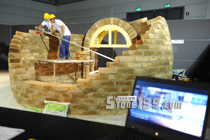 意大利石材展會上的那些大理石藝術品