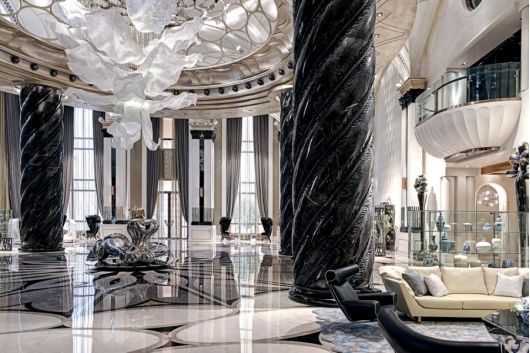 頂級(jí)豪宅必備那些驚艷眼球的石材水刀拼花