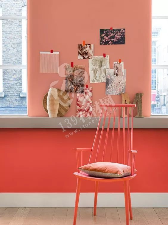 2019年流行的&ldquo;珊瑚橘&rdquo;主打色調(diào)