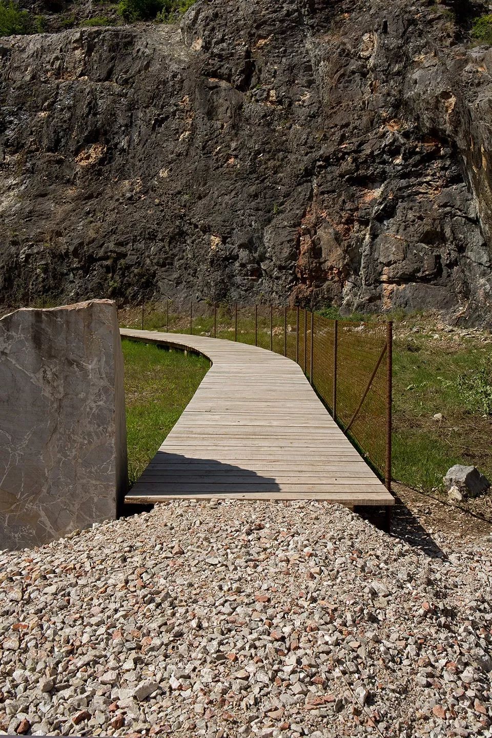 礦山采石場再利用，這座采石場被列入世界文化遺產(chǎn) 