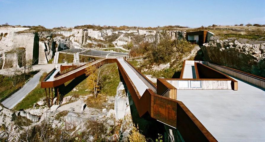 礦山采石場再利用，這座采石場被列入世界文化遺產(chǎn) 