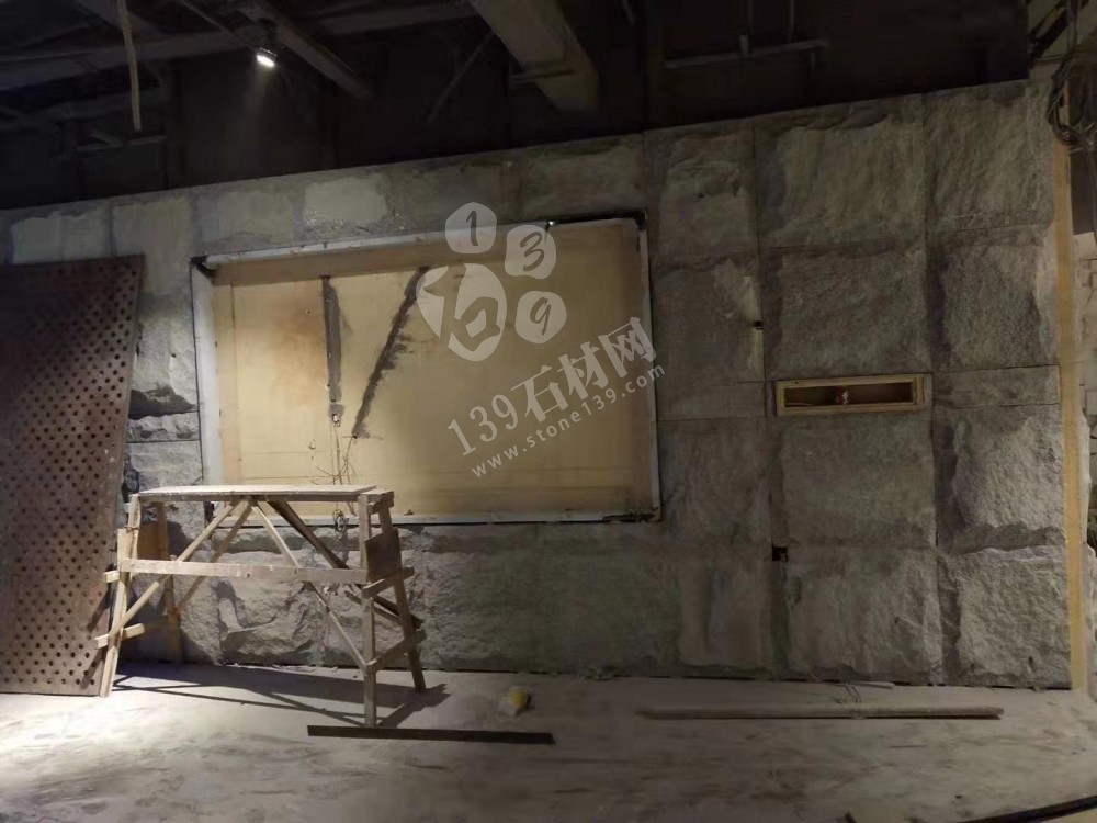 芝麻黑等黑色石材自然面復古背景墻裝飾 中國風的韻味 世界流行