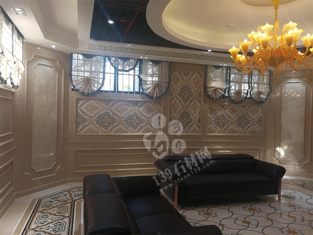 超級(jí)莎安娜大理石產(chǎn)品大板及工程應(yīng)用案例（圖）