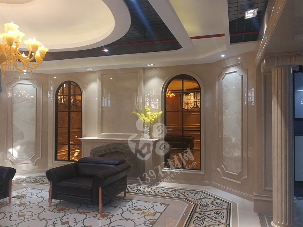 超級(jí)莎安娜大理石產(chǎn)品大板及工程應(yīng)用案例（圖）