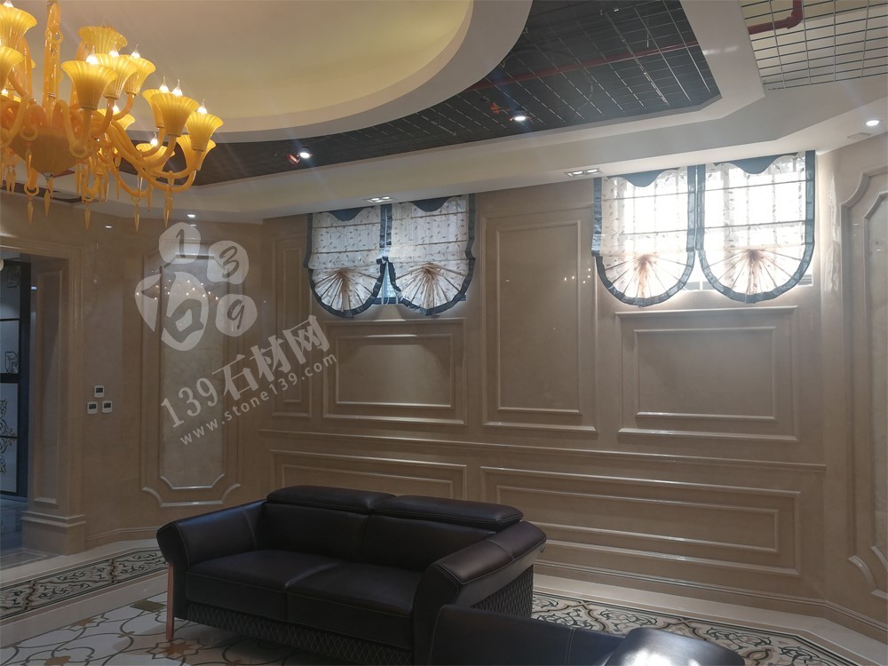 超級(jí)莎安娜大理石產(chǎn)品大板及工程應(yīng)用案例（圖）