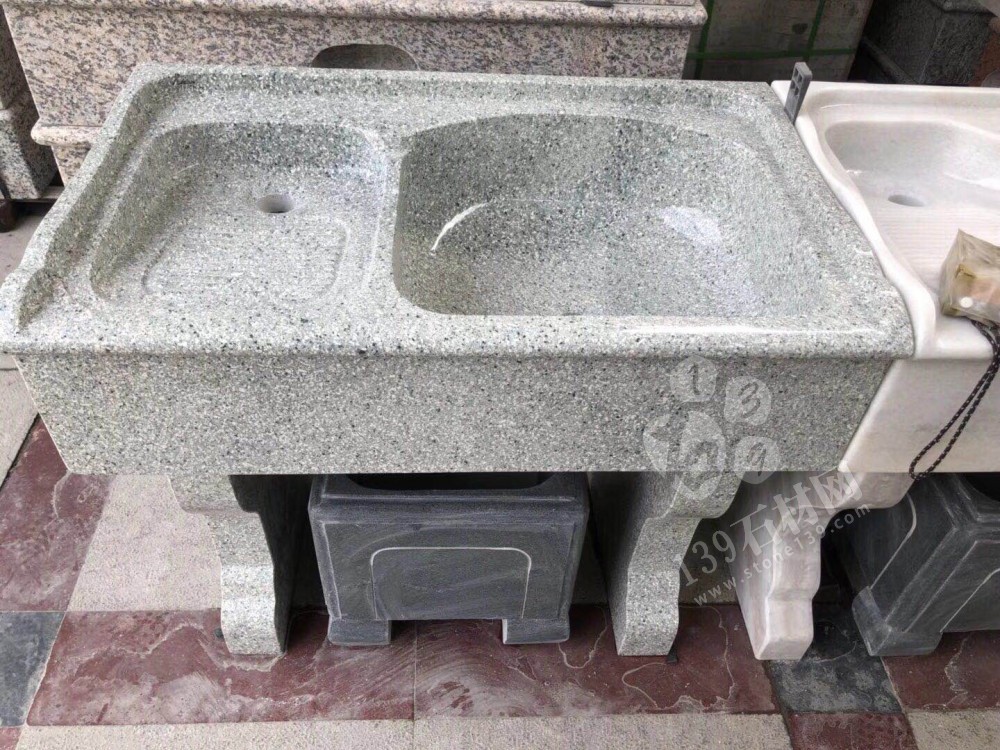 2020年元旦新上一批天然石材洗衣池，樂晨花崗巖洗衣池年底大放價