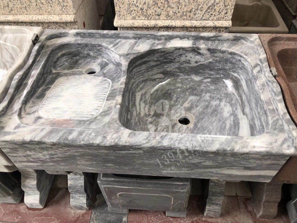 2020年元旦新上一批天然石材洗衣池，樂晨花崗巖洗衣池年底大放價