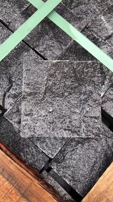 【鴻福興石業】新老礦G654#芝麻黑大量荒料成品供應