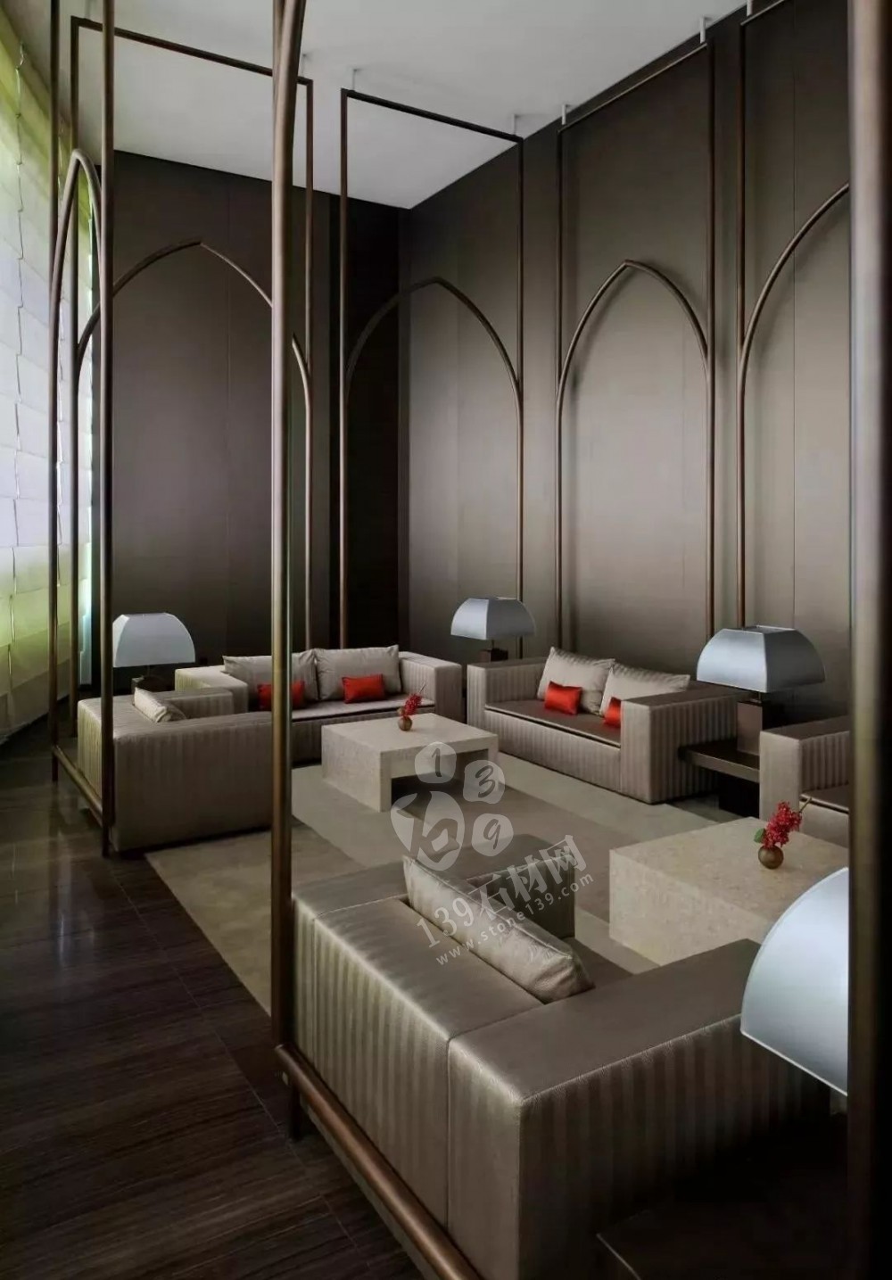 高端進口咖啡色木紋大理石-帶您認識奧巴馬木紋