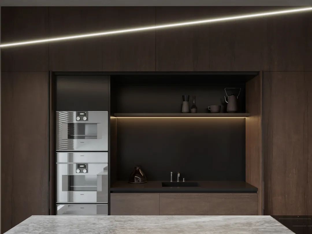 極簡設計的石材應用-面朝大海，“石”光里的低調奢華