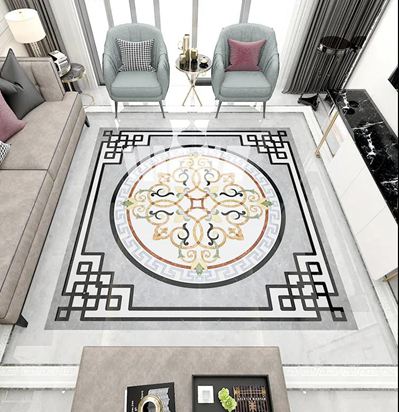 有品位的大理石拼花裝飾應用/自然/時尚/經典/高雅