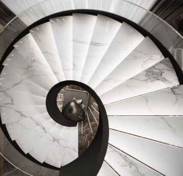 大理石旋轉樓梯
