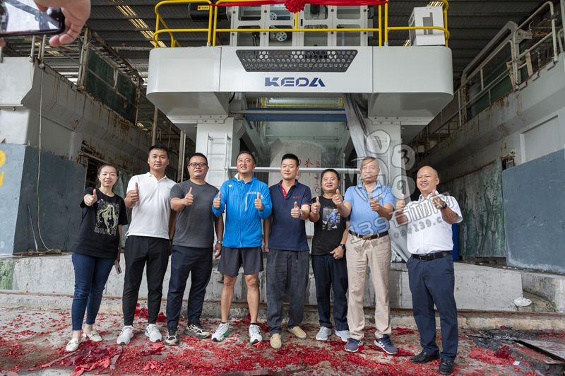  慧海石業工廠：KEDA 線鋸開機，全新啟航！ 